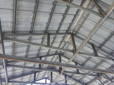 Steel Sheeting Installation