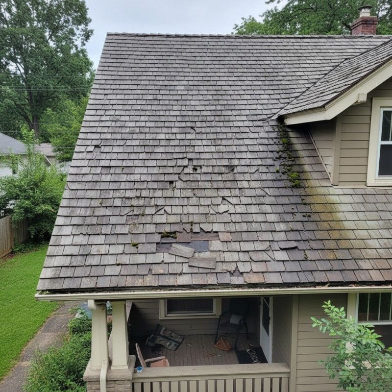 Wood Shake Roof Repair